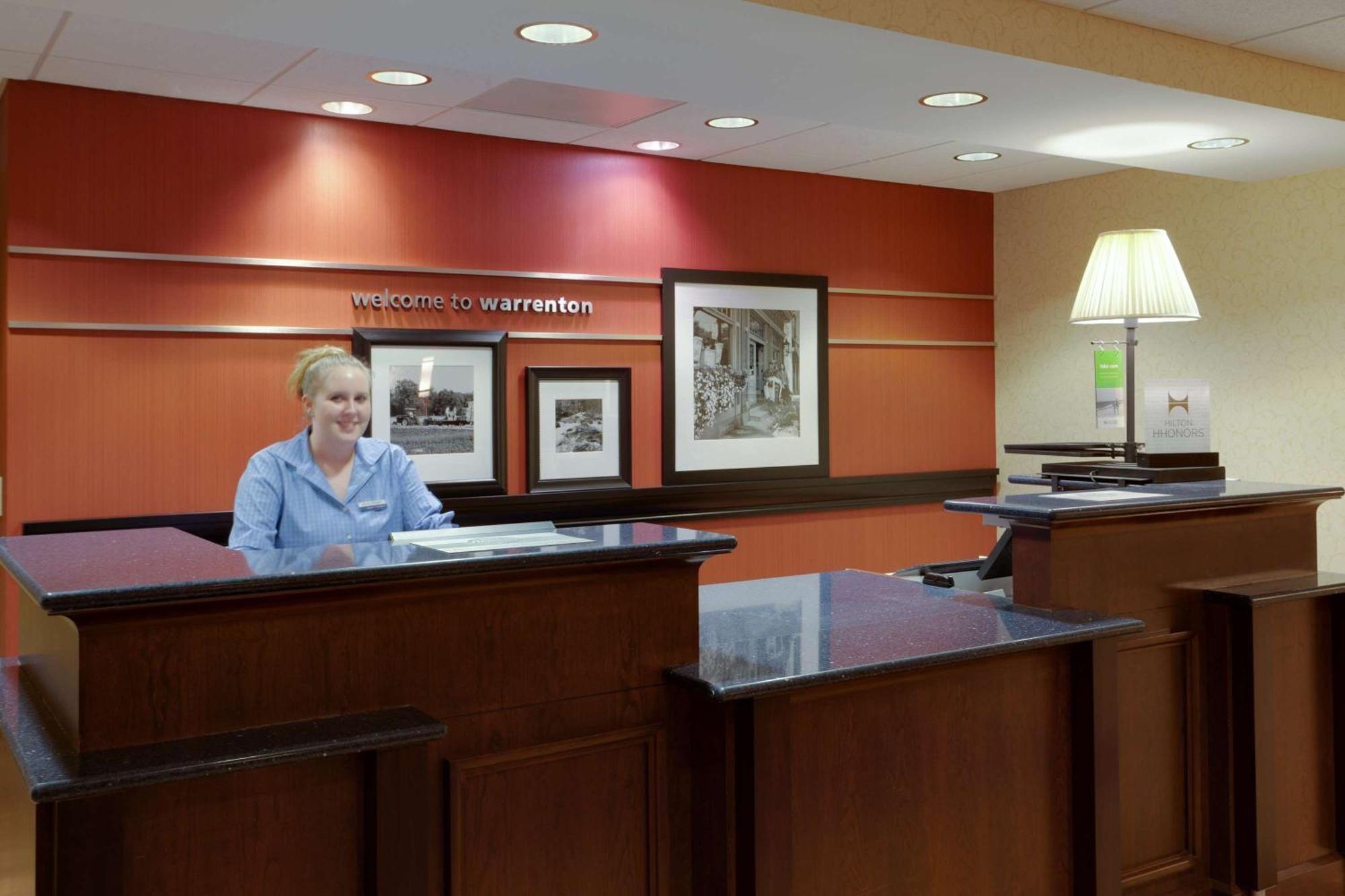 Hampton Inn Warrenton, Va Интериор снимка