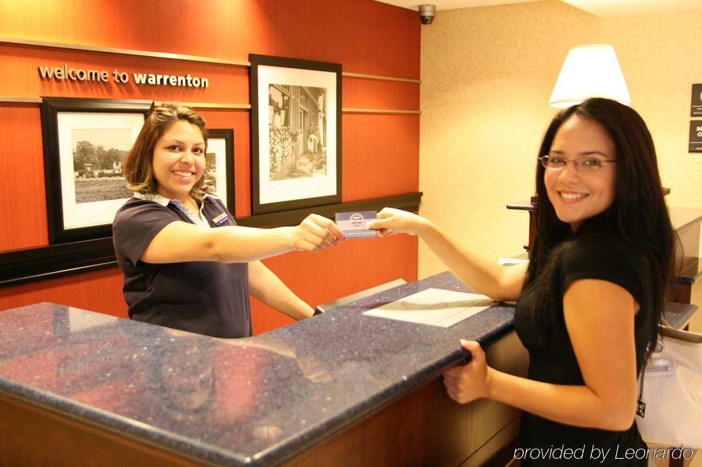 Hampton Inn Warrenton, Va Интериор снимка